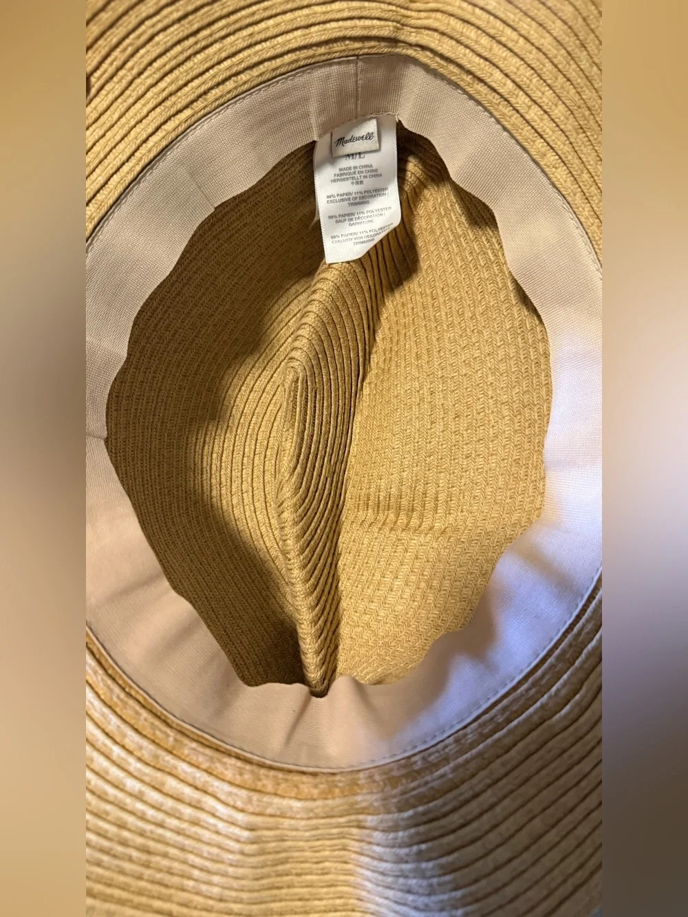 Madewell Packable Straw Hat